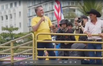 Bolsonaro diz em ato em Copacabana que será um 'problema' para o STF 'preso ou morto'; assista