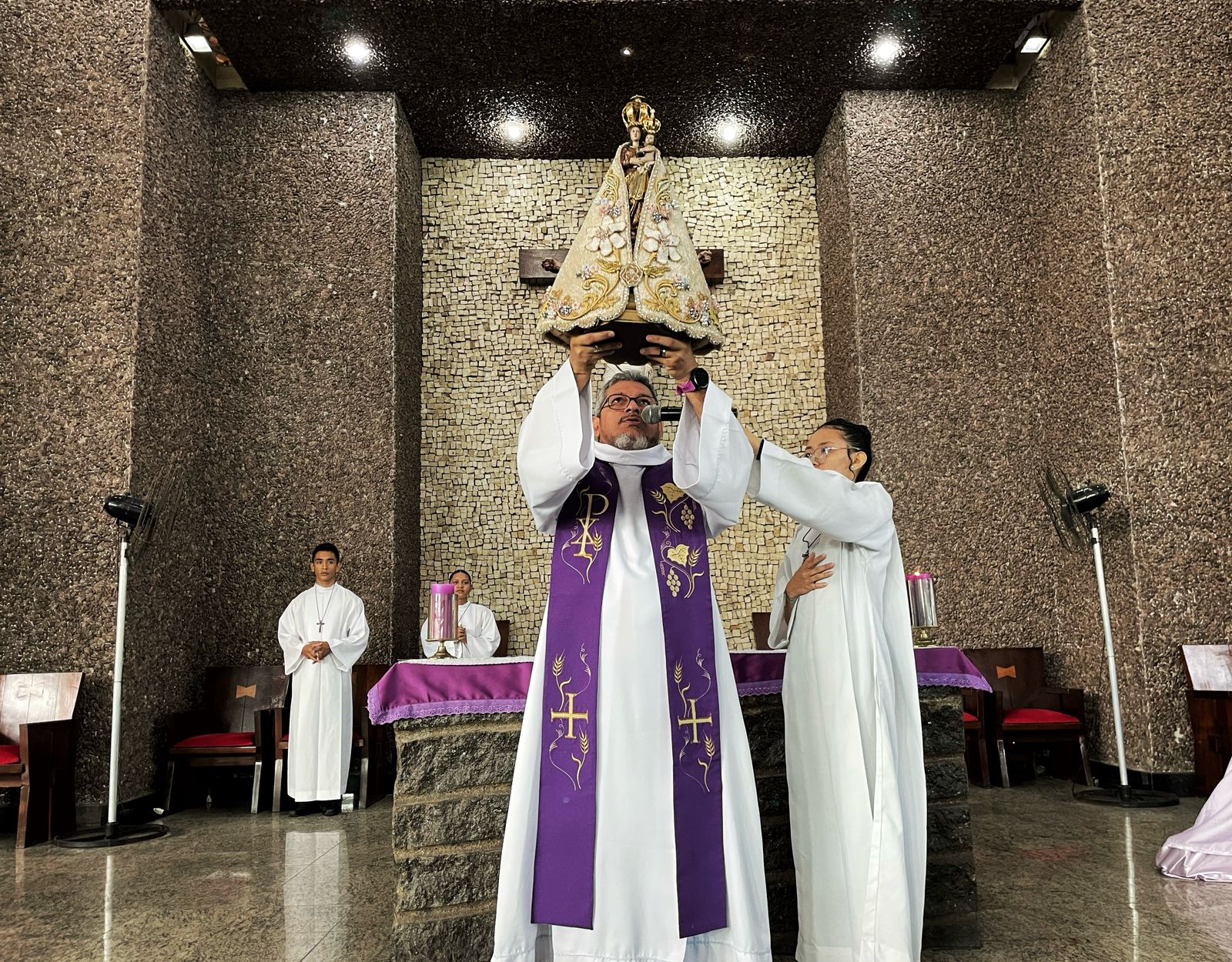 Imagem - Imagem Peregrina de Nossa Senhora de Nazaré inicia visitas às regiões episcopais