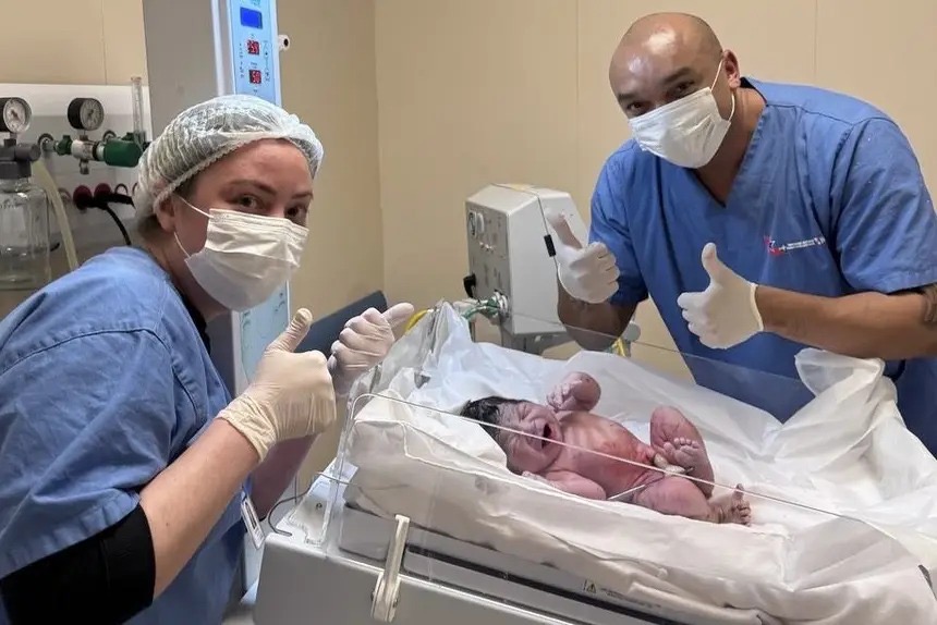 Imagem - Bebê nasce na porta do Pronto-Socorro Dr. Roberto Macedo, na Augusto Montenegro, em Belém