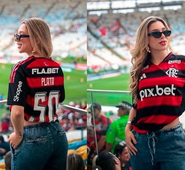 Imagem - Influenciadora paraense apontada como possível romance de jogador do flamengo faz postagem celebrando atuação do atleta