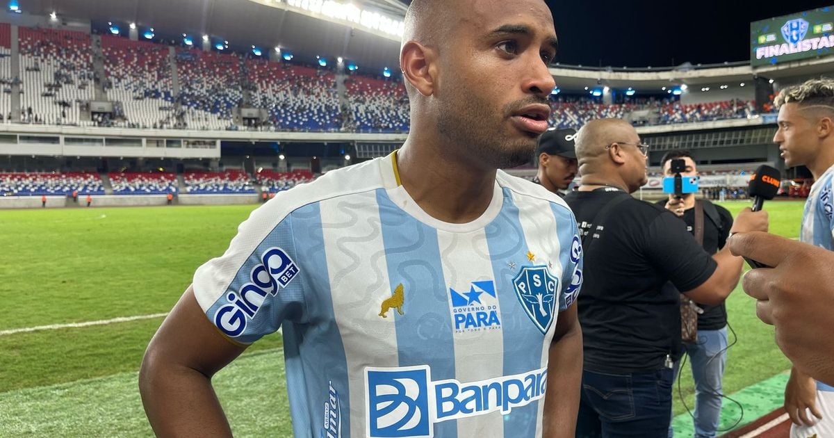 Edilson abriu o placar no Estádio Mangueirão.