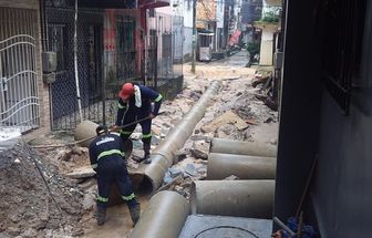 Obras da rede de drenagem avançam no bairro da Pedreira, em Belém