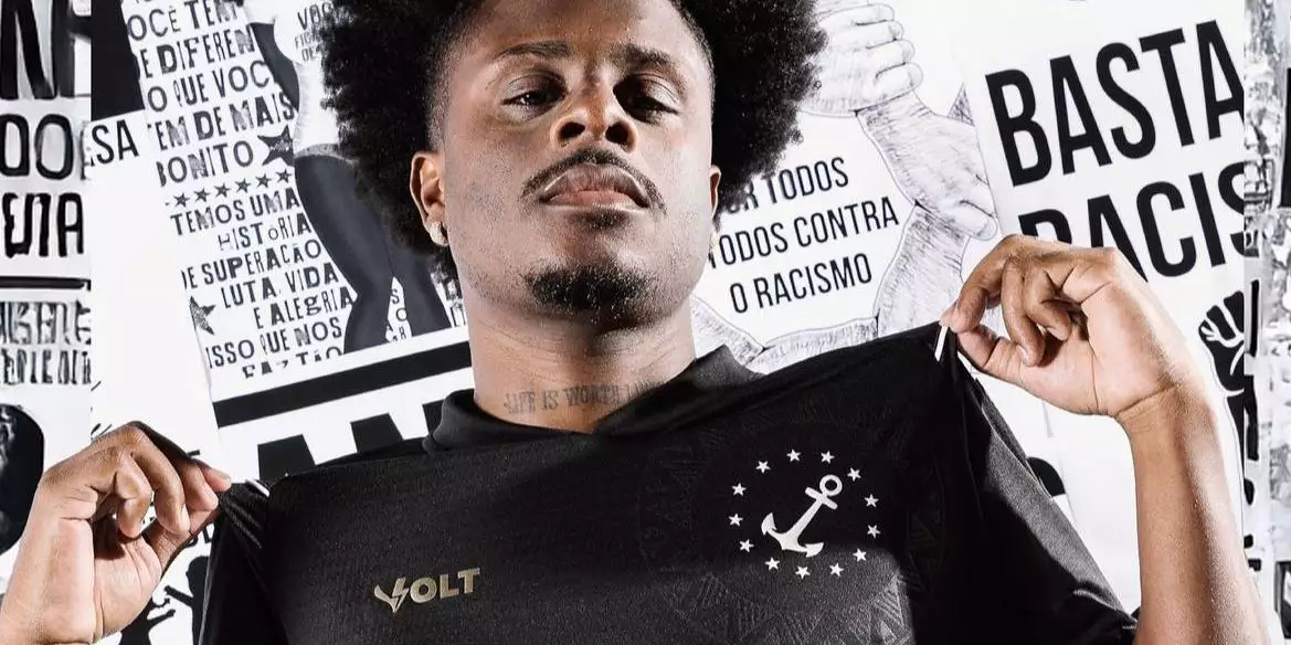 Camisa do Remo em alusão ao Dia da Consciência Negra