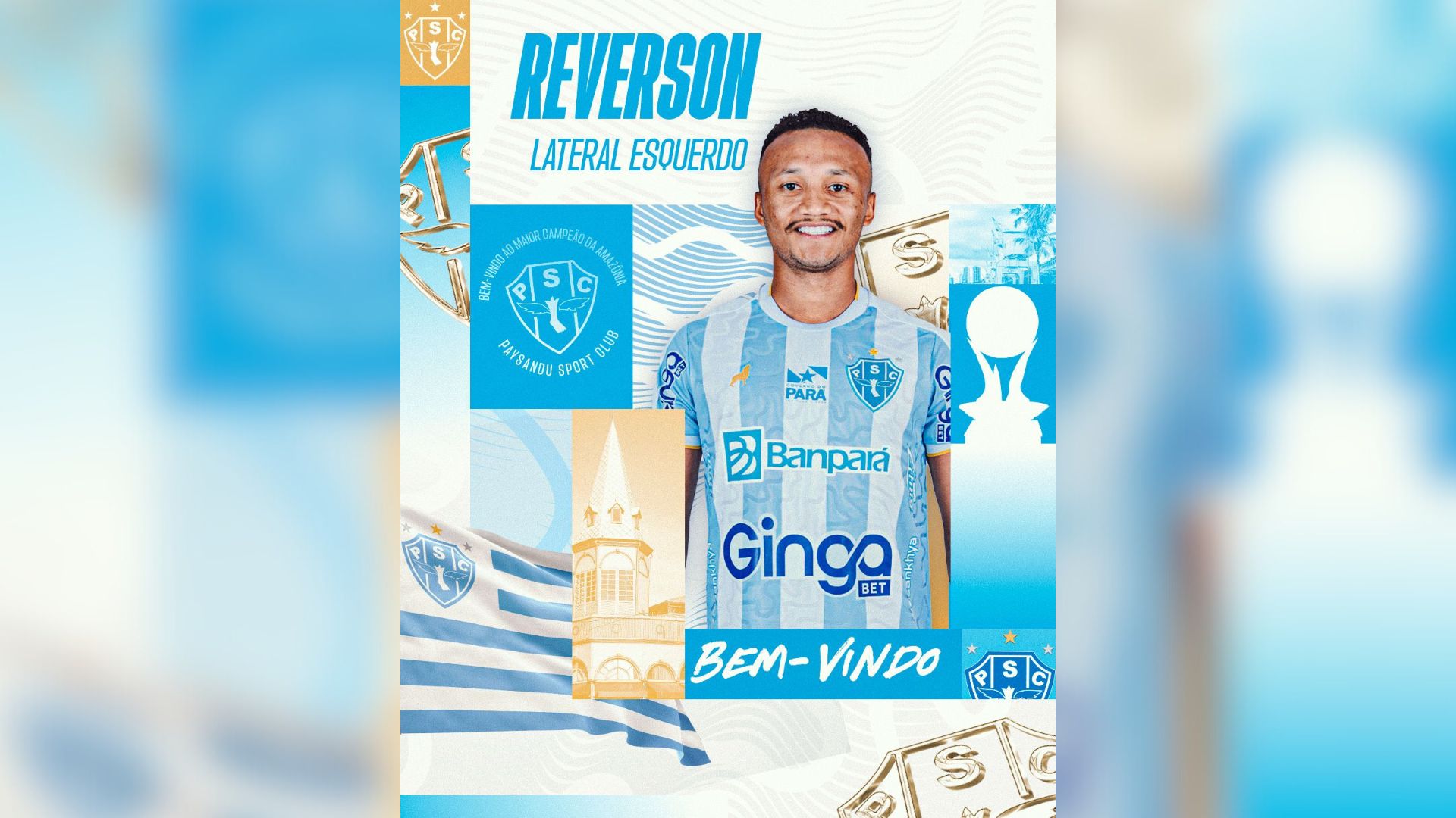 Imagem - Paysandu anuncia lateral Reverson, destaque do Novorizontino-SP na Série B