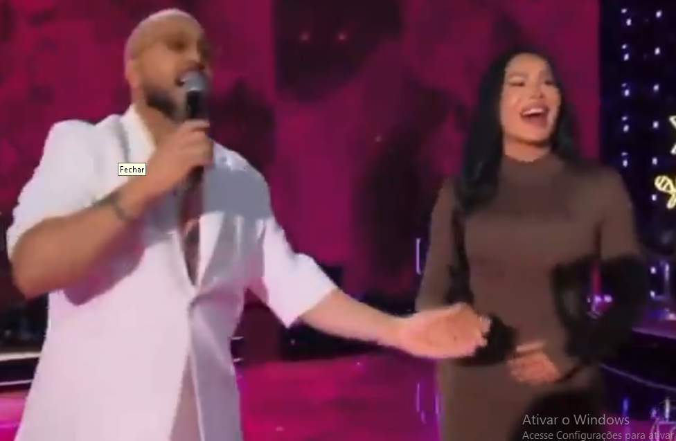 Imagem - Belo e Gracyanne se reencontram no Domingão do Huck e emocionam plateia com dança inesperada; assista