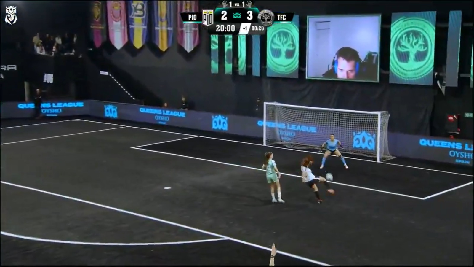 Imagem - Gol incrível na 'Queen's League' bate recorde de visualizações no futebol feminino