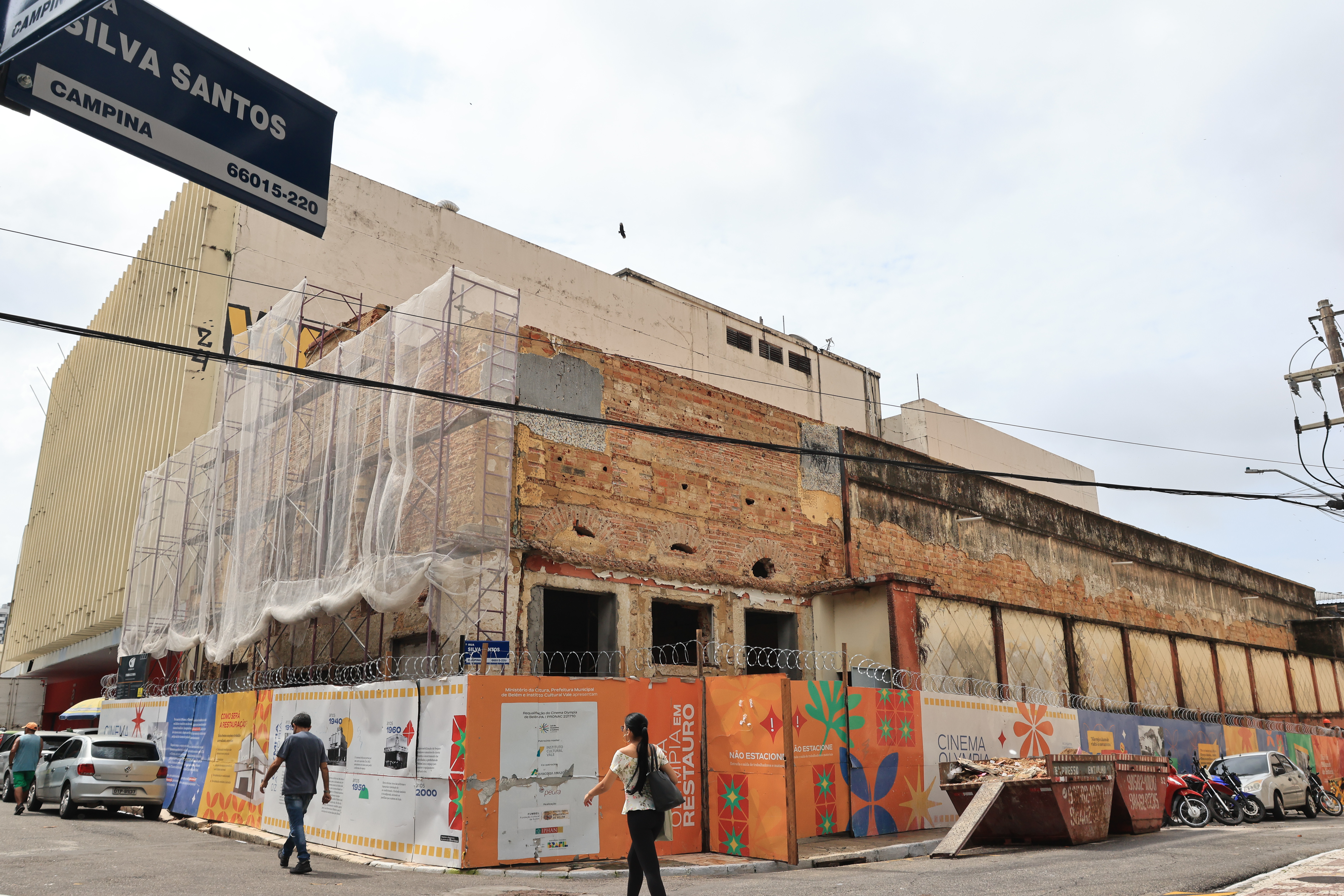 Imagem - Obras seguem no Cine Olympia para entregar modernização