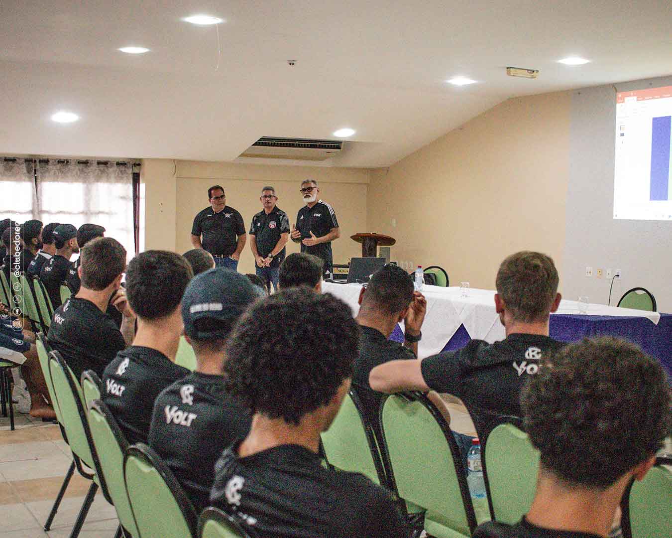 Imagem - Remo participa de palestra sobre diretrizes da arbitragem no Brasileirão
