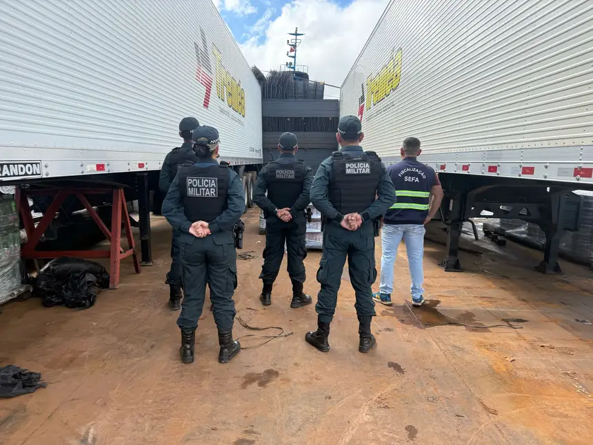 Imagem - Sefa apreende material para construção em porto de Santarém