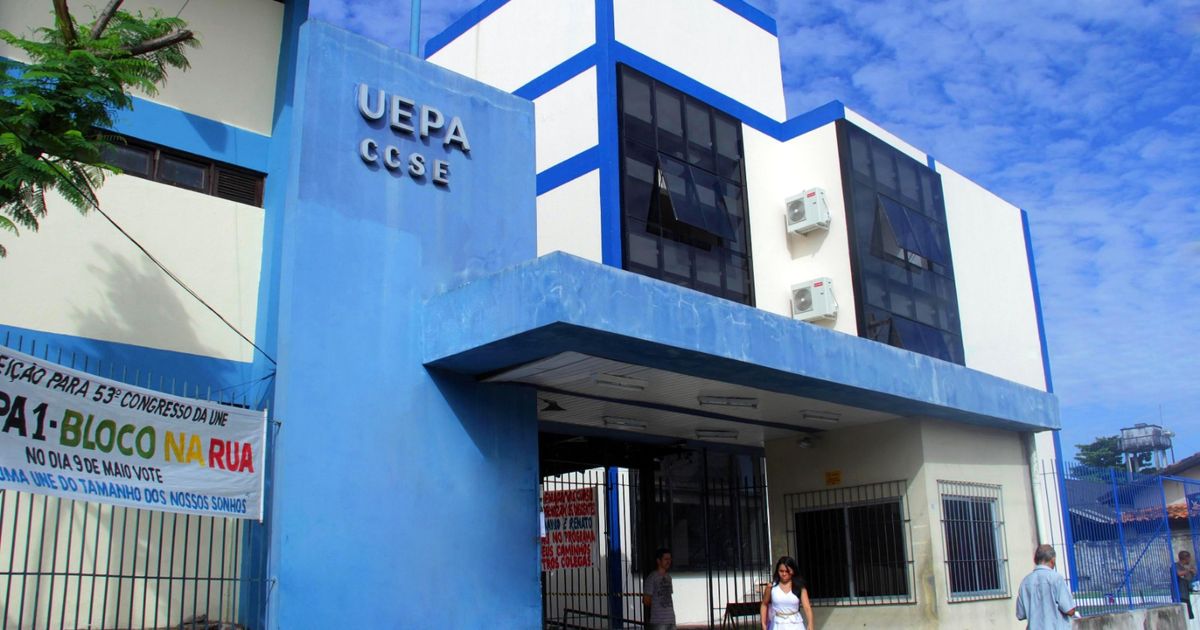 Prédio da Universidade do Estado do Pará (Uepa), em Belém.