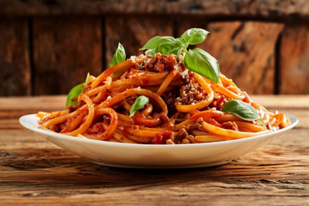 Macarrão à bolonhesa (Imagem: stockcreations | Shutterstock)