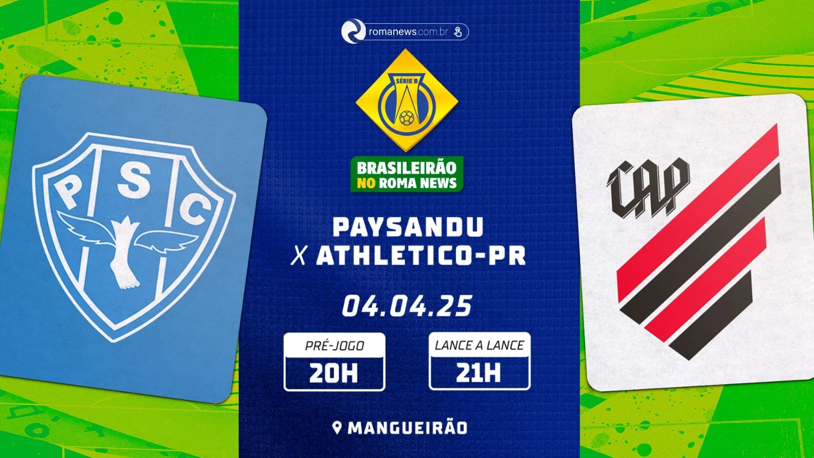 Imagem - Paysandu estreia na Série B contra Athletico-PR no Mangueirão