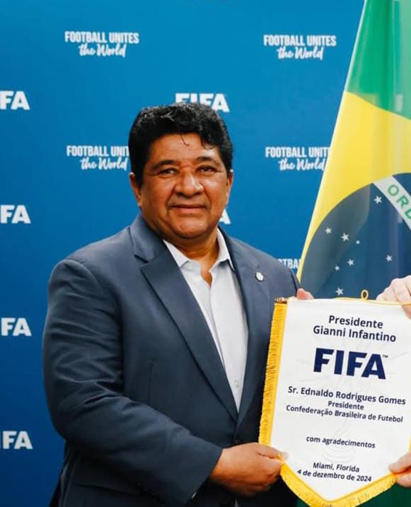 Imagem - Presidente da CBF define prazo para contar com novo técnico na seleção brasileira