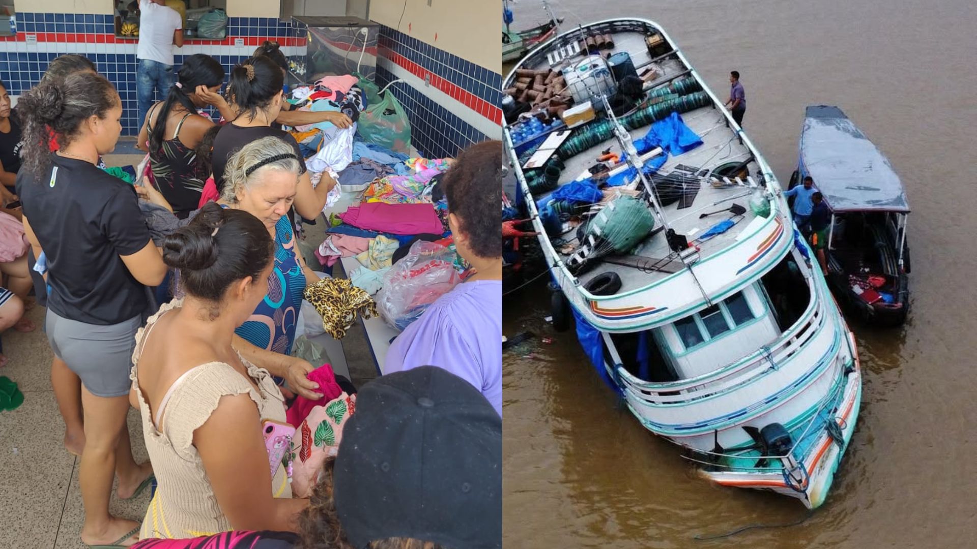 Imagem - Naufrágio no Marajó: população de Salvaterra se mobiliza com doações para vítimas