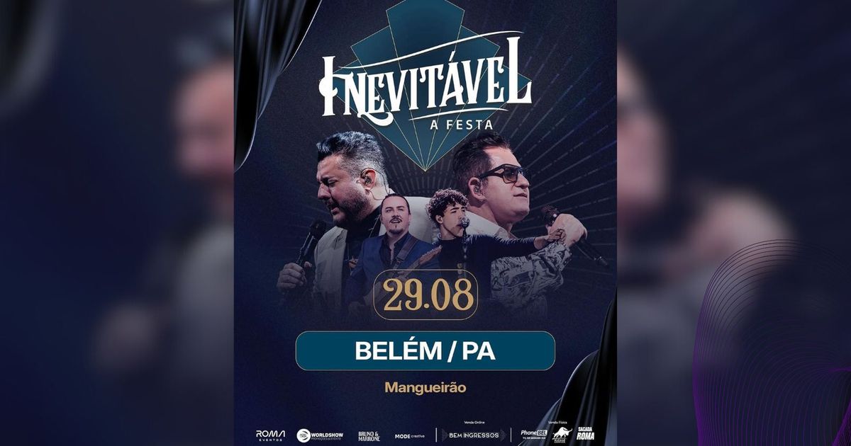 Turnê ‘Inevitável - A Festa’ de Bruno & Marrone chega a Belém em agosto ...