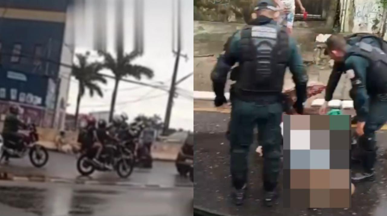 Esta segunda-feira (07), está sendo marcada por chuvas intensas e acidentes de trânsito, em Belém.