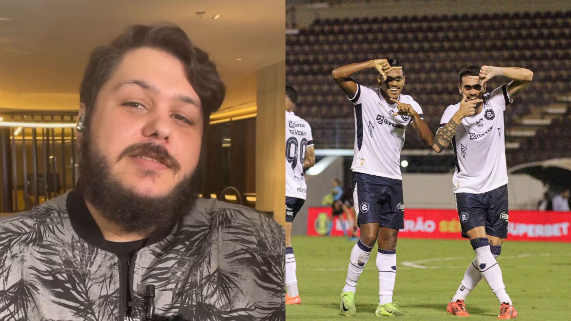 Imagem - Vídeo: narrador comete gafe e chama Remo de 'Rei do Amazonas' em transmissão da Série B