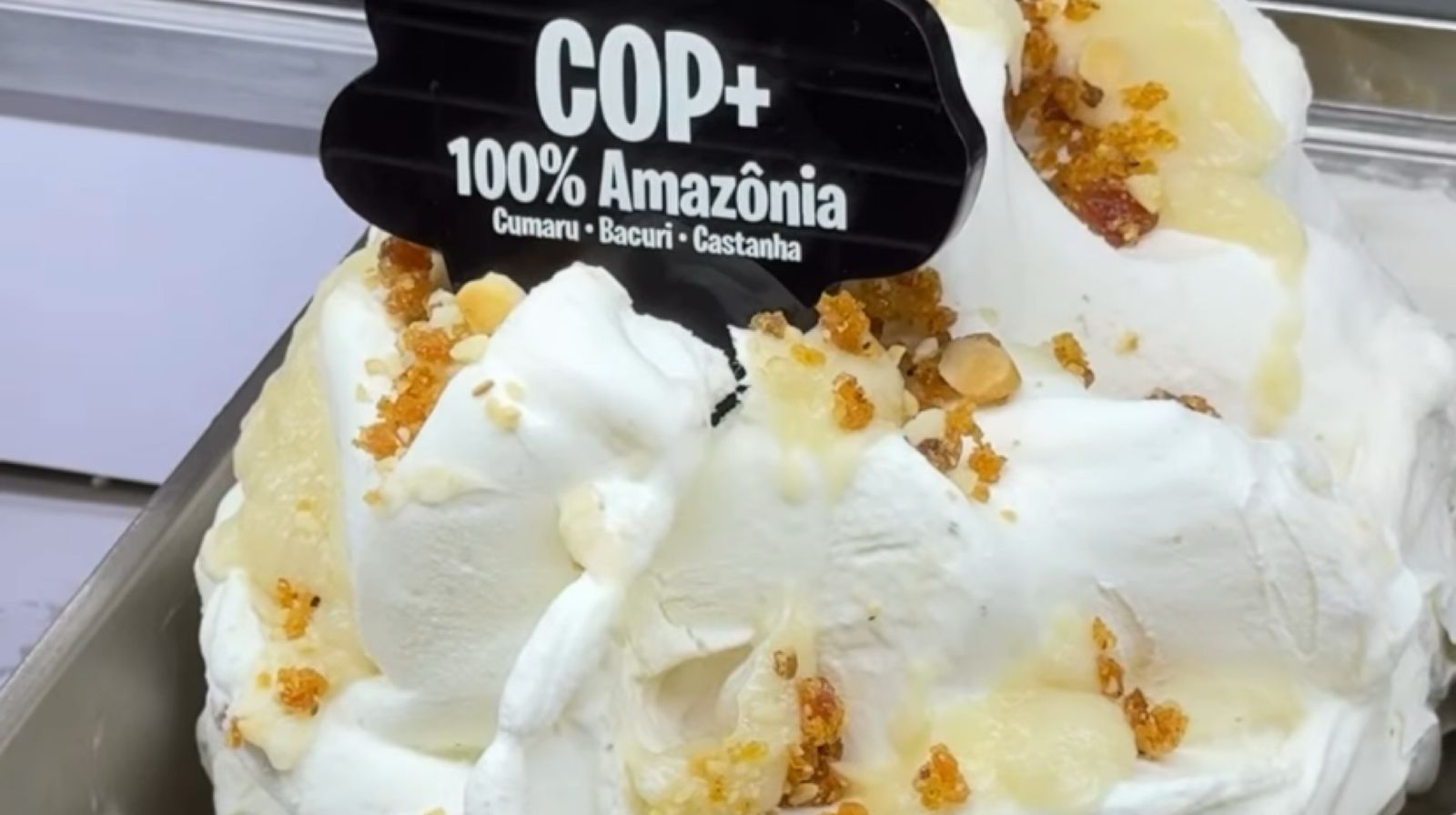 Imagem - Em Belém, gelateria cria sorvete inspirado na COP30 para promoção da sustentabilidade; confira