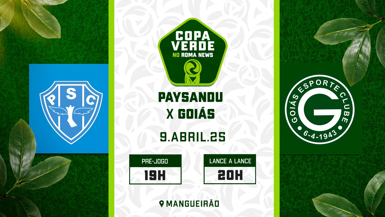 Imagem - Paysandu e Goiás iniciam a final da Copa Verde 2025 no Mangueirão