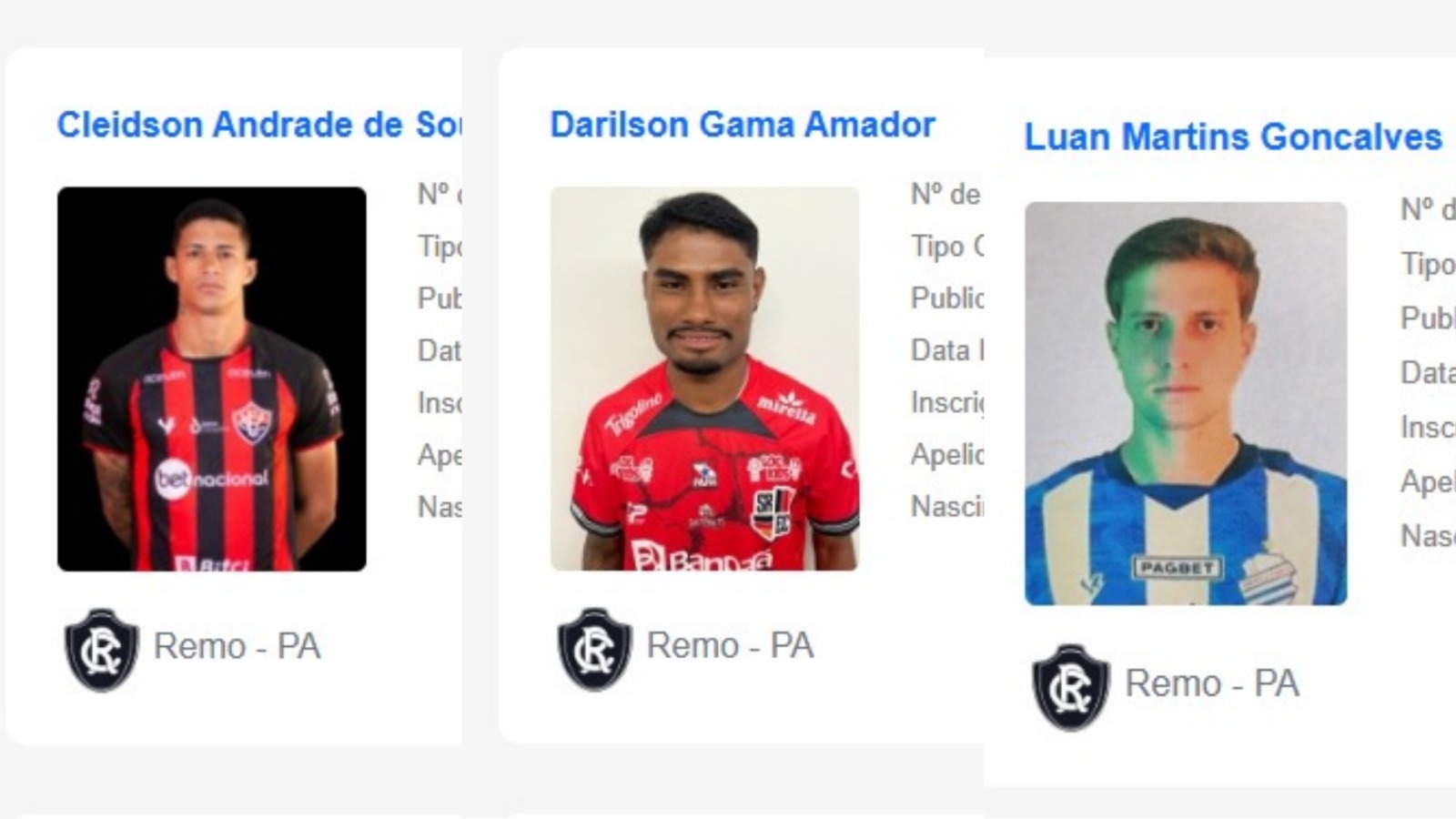 Imagem - Clube do Remo se movimenta no mercado e deve anunciar mais reforços; trio já pode estrear