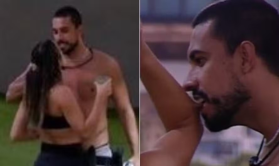 Imagem - Maike é advertido por produção do 'BBB 25' após mordida e puxão de cabelo em Renata