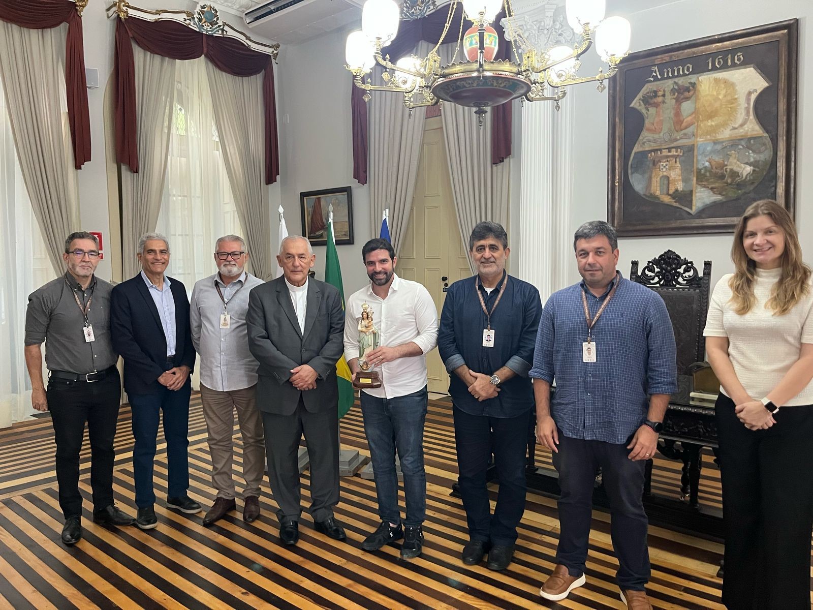 Imagem - Igreja e Prefeitura garantem apoio para o Círio 2025