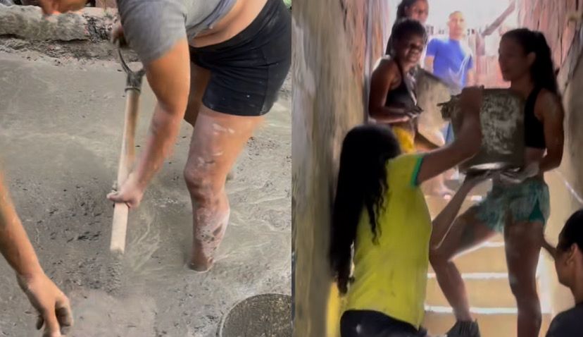 Imagem - Viralizou: grupo de amigas se reúne e 'bate laje' em Pernambuco