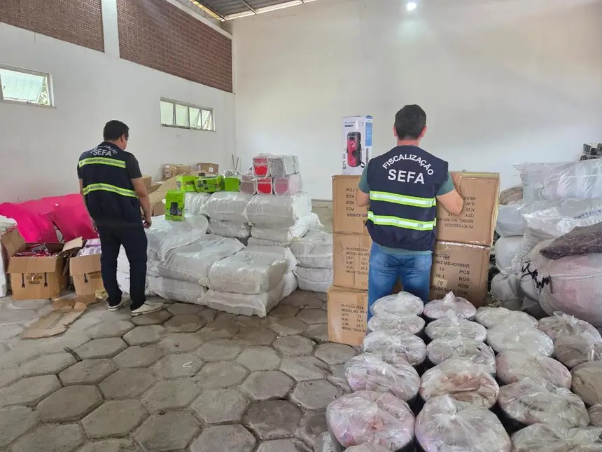 Imagem - No Pará, Sefa apreende mercadorias vindas do Ceará, avaliadas em R$ 58 mil