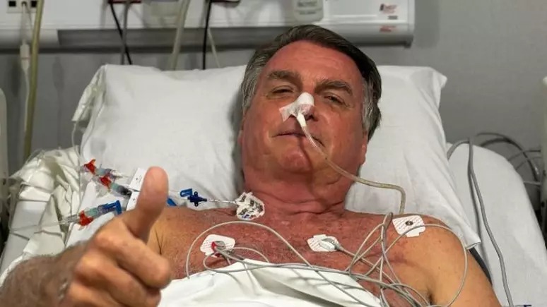 Imagem - Vídeo: Bolsonaro será transferido de Natal para Brasília para realizar procedimento cirúrgico