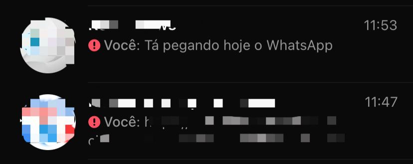 Imagem - WhatsApp apresenta instabilidade e enfrenta problemas com mensagens em grupos
