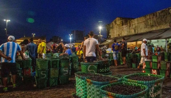Feira do Açaí, no Ver-o-Peso, terá novo horário de funcionamento a partir desta terça-feira (15)