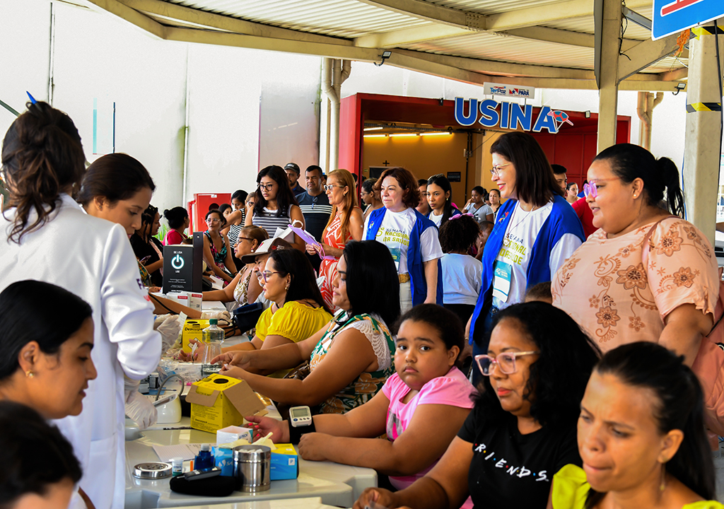 Imagem - TJPA encerra ação de saúde na Usina da Paz, no Guamá