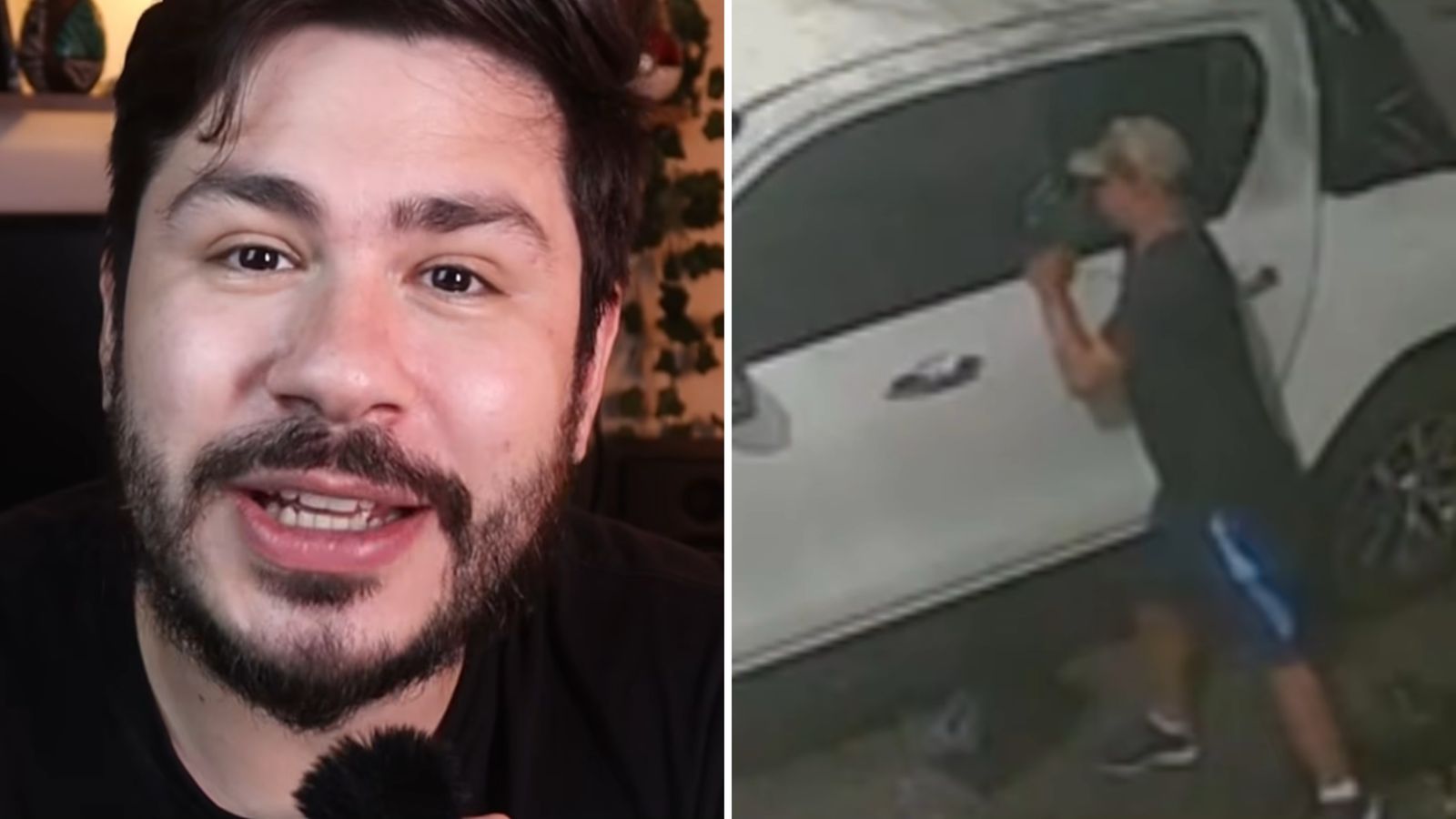 Imagem - Vídeo: influenciador pede ajuda para reaver pertences furtados em carro do padrasto, em Belém