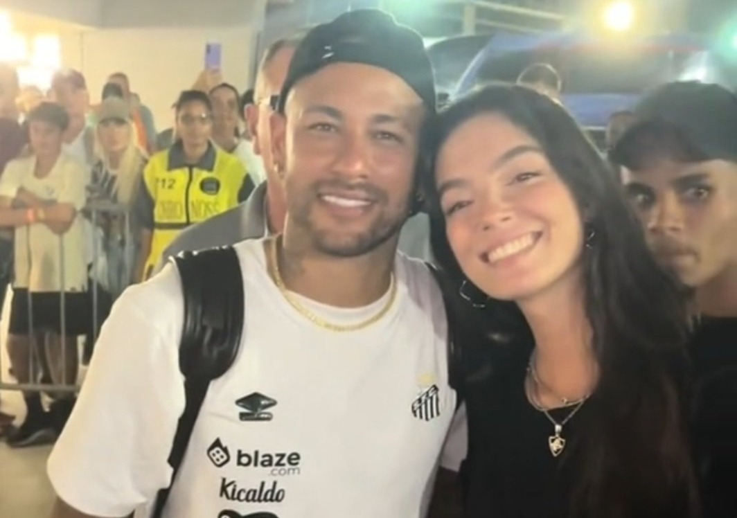 Imagem - Influenciadora realiza sonho de conhecer Neymar; veja