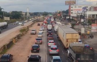 Acompanhe o trânsito na saída de Belém no primeiro final de semana das férias