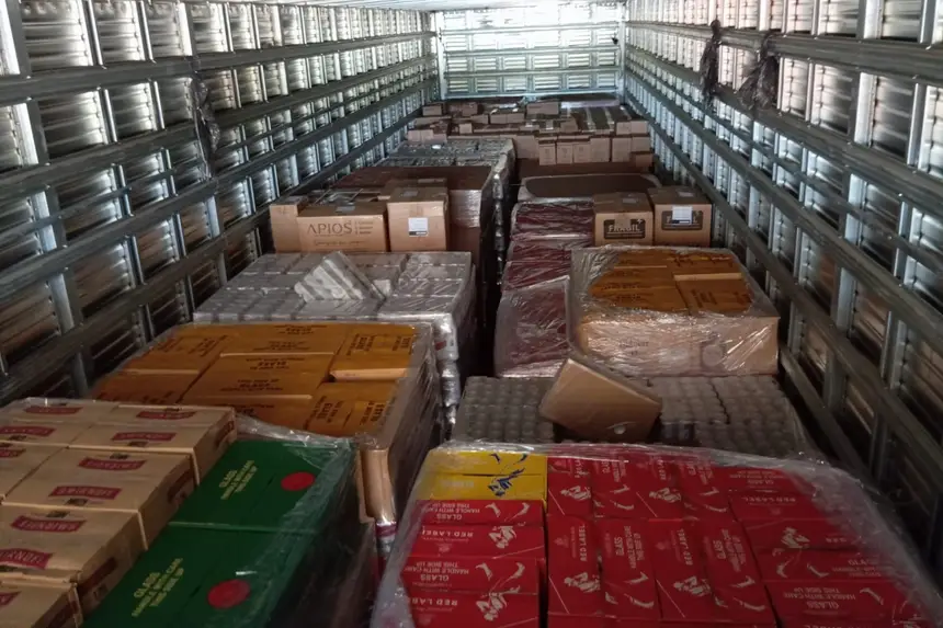Apreensão de bebidas alcoólicas no Pará - 