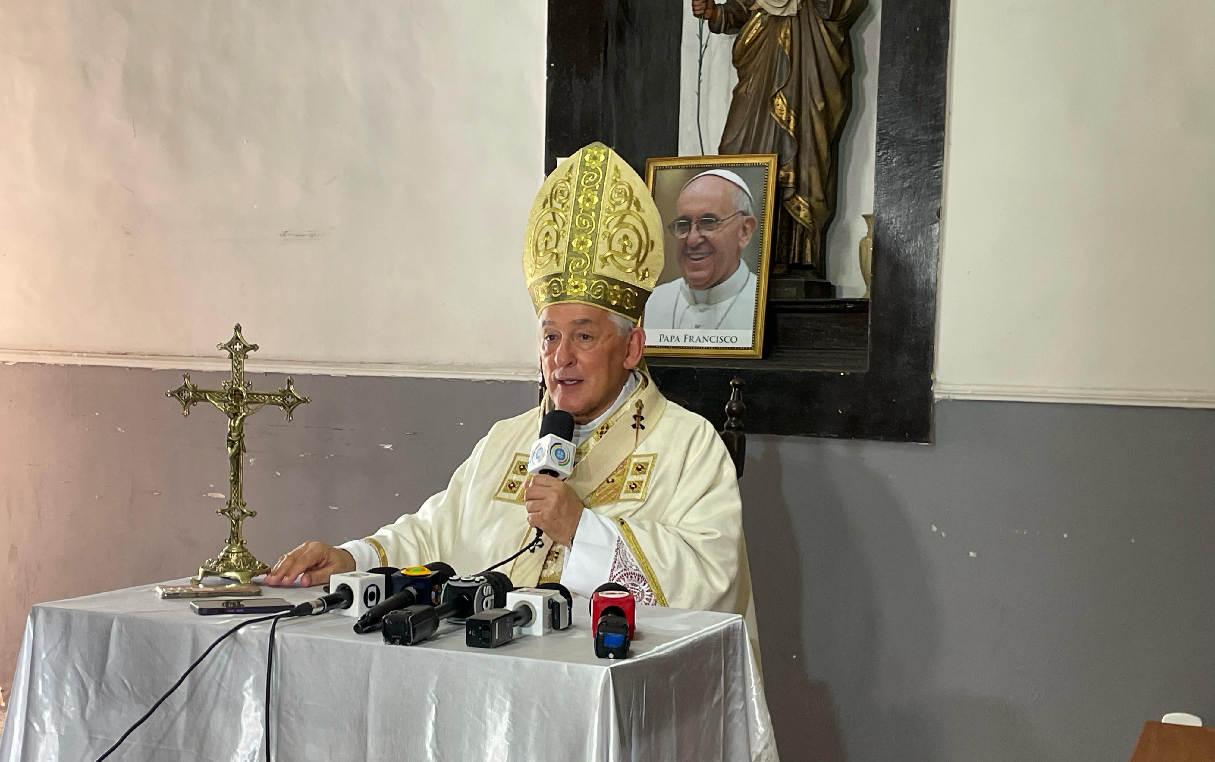 Imagem - 'Sejam ousados. Se não forem ousados, já estão errando de princípios', disse Papa ao Arcebispo de Belém