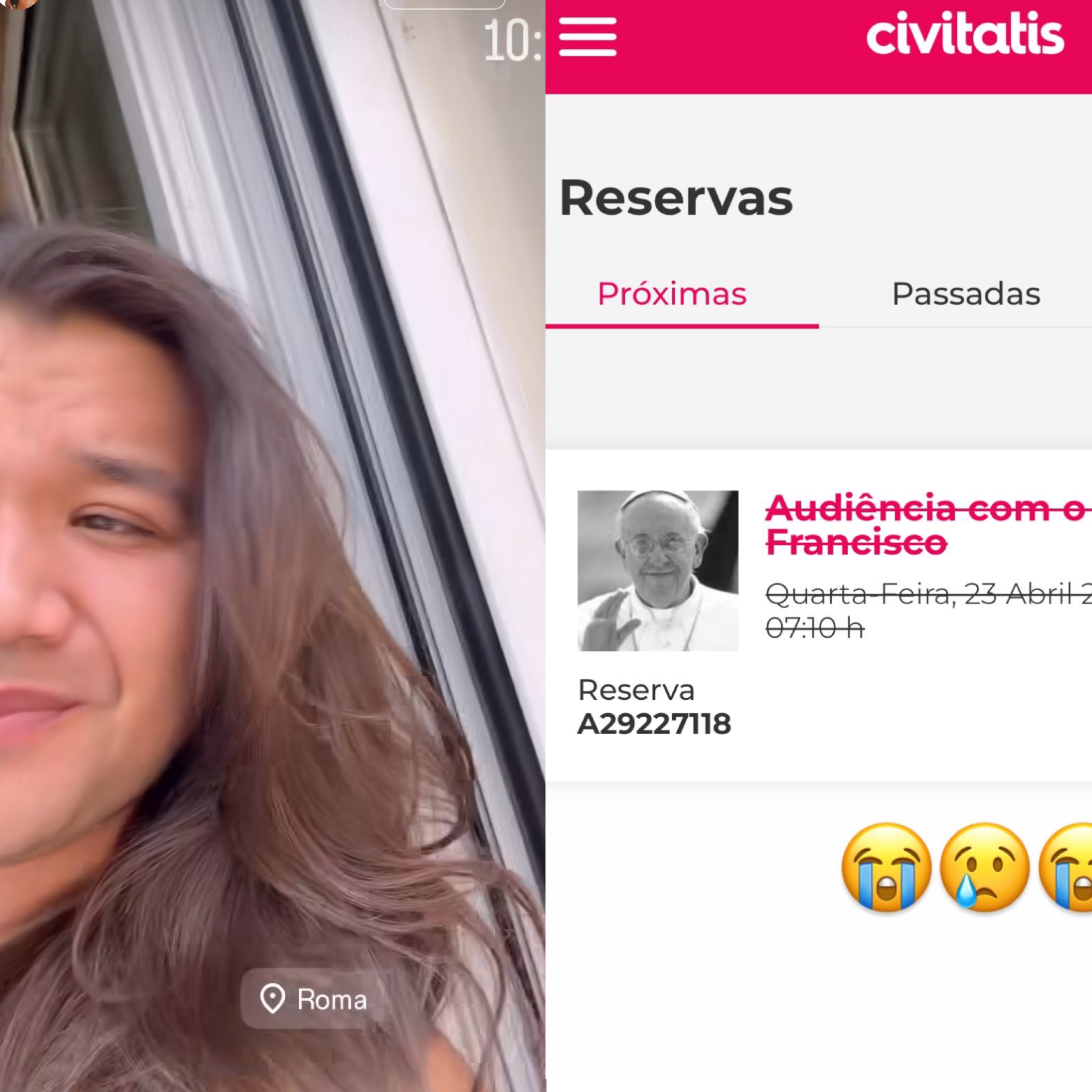 Imagem - Após morte do Papa sinos tocam na igreja e lojas são fechadas; assista