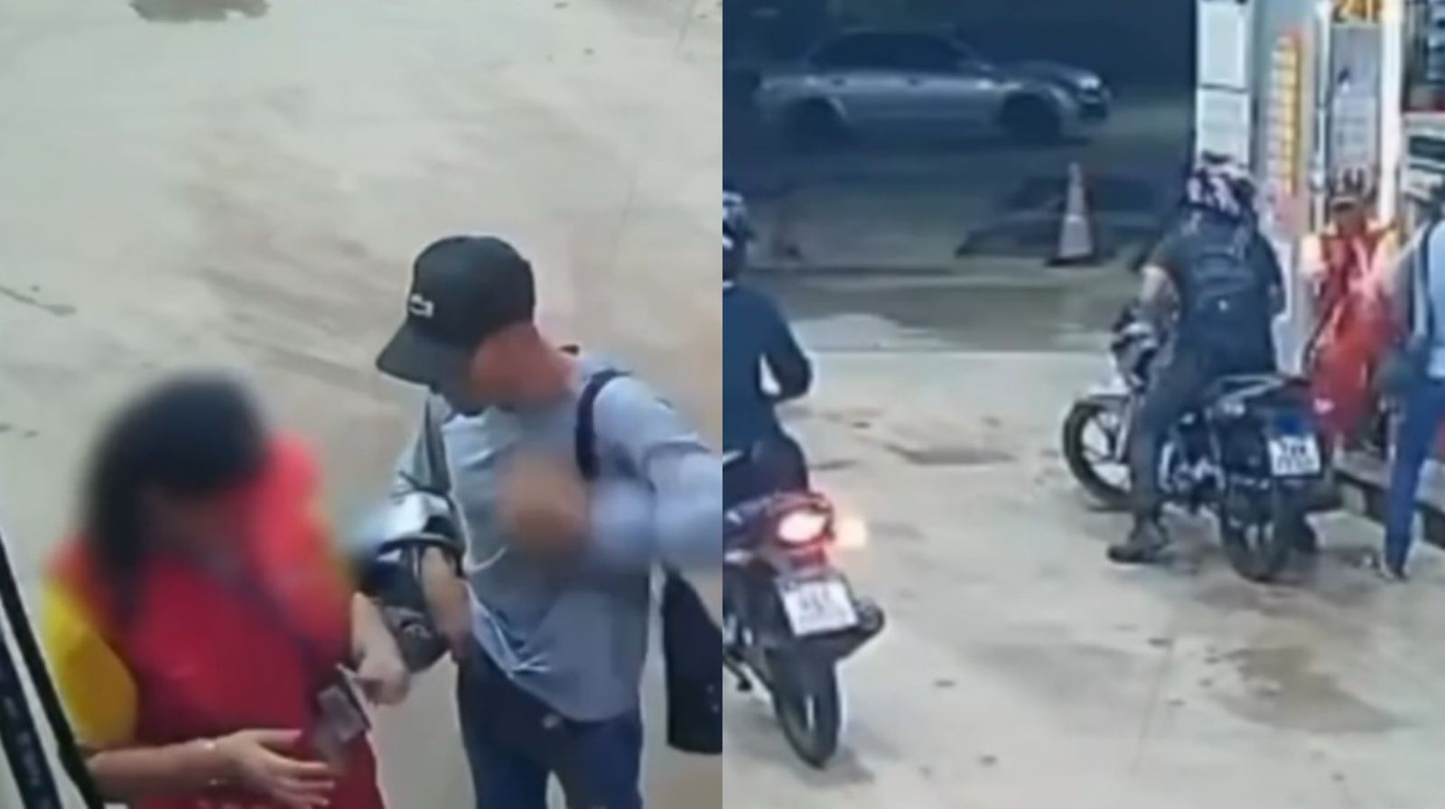 Imagem - Vídeo: criminosos rendem e assaltam frentistas de posto de combustível na BR 316, na Grande Belém