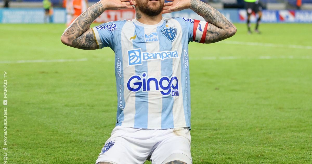 Rossi é o principal jogador do Paysandu em 2025 -