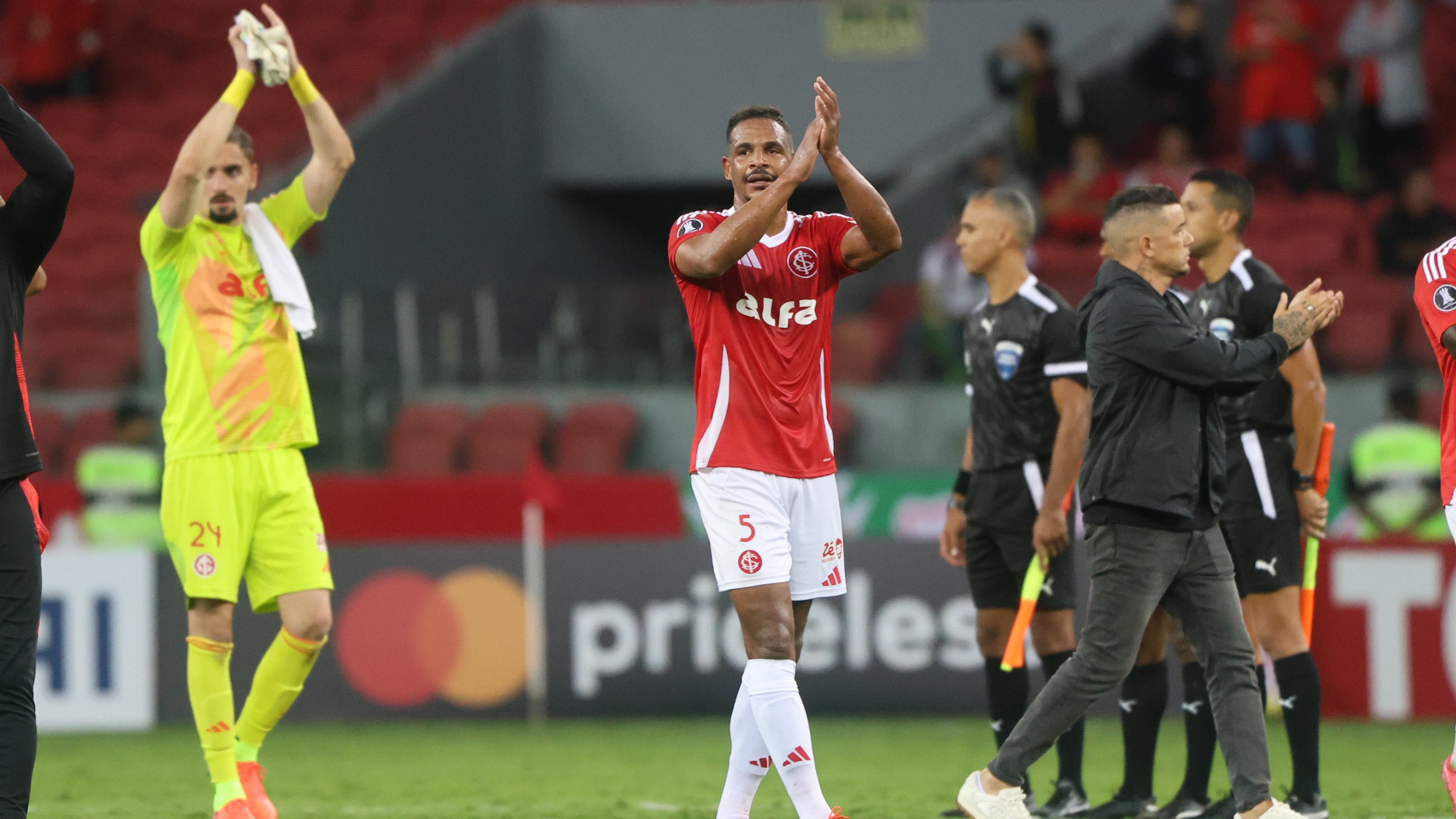 Imagem - Internacional reage, empata com o Nacional e mantém liderança do Grupo F na Libertadores