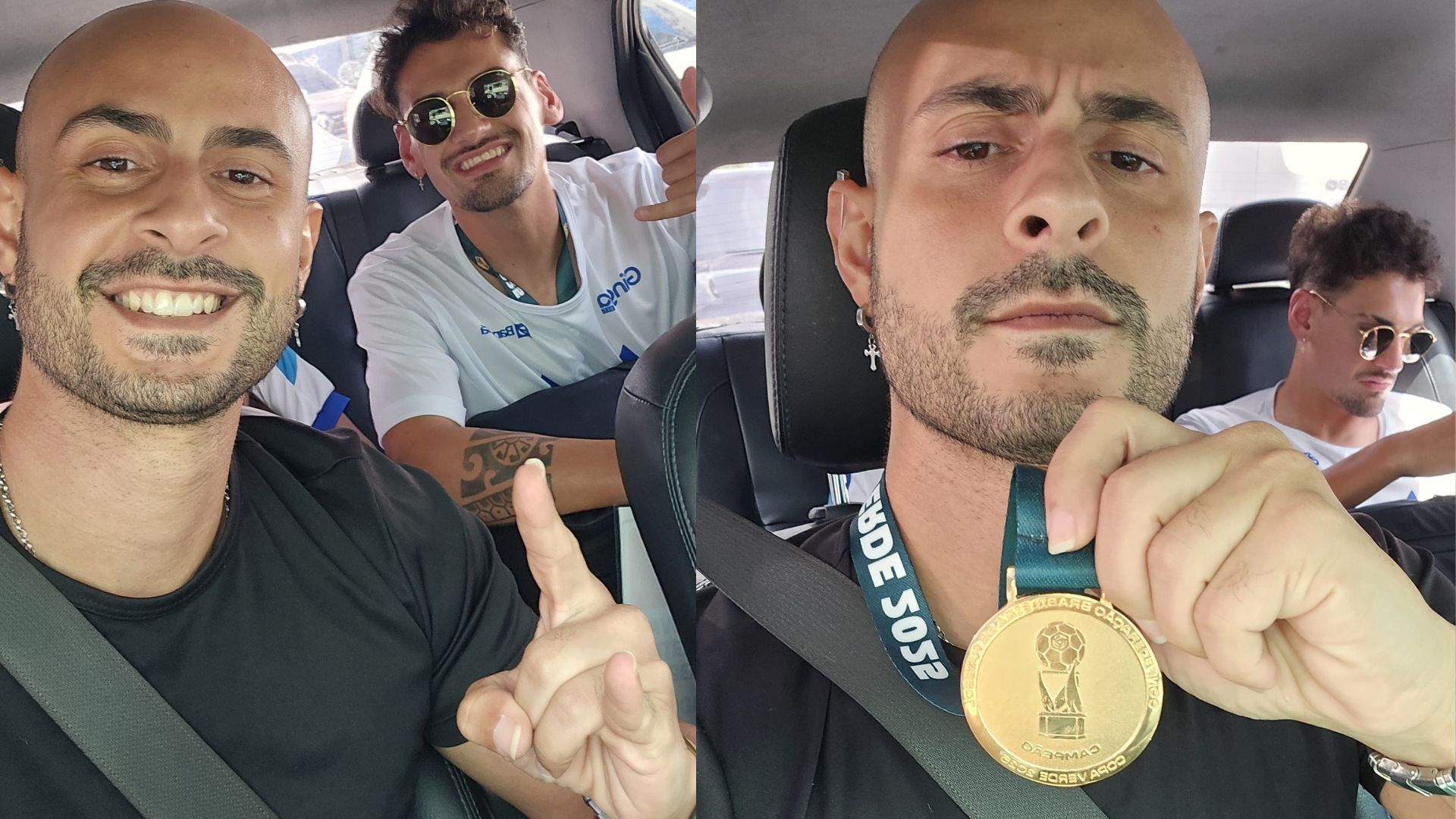 Imagem - Motorista de app faz corrida com Matías Cavalleri, autor do gol que levou Paysandu rumo ao título