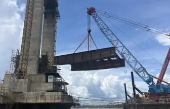 Governo do Pará inicia montagem da superestrutura da nova ponte estaiada entre Icoaraci e Outeiro