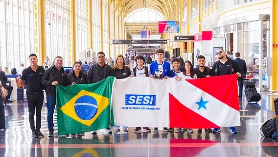 Imagem - Equipe de robótica do SESI Ananindeua representa o Pará em campeonato internacional nos EUA