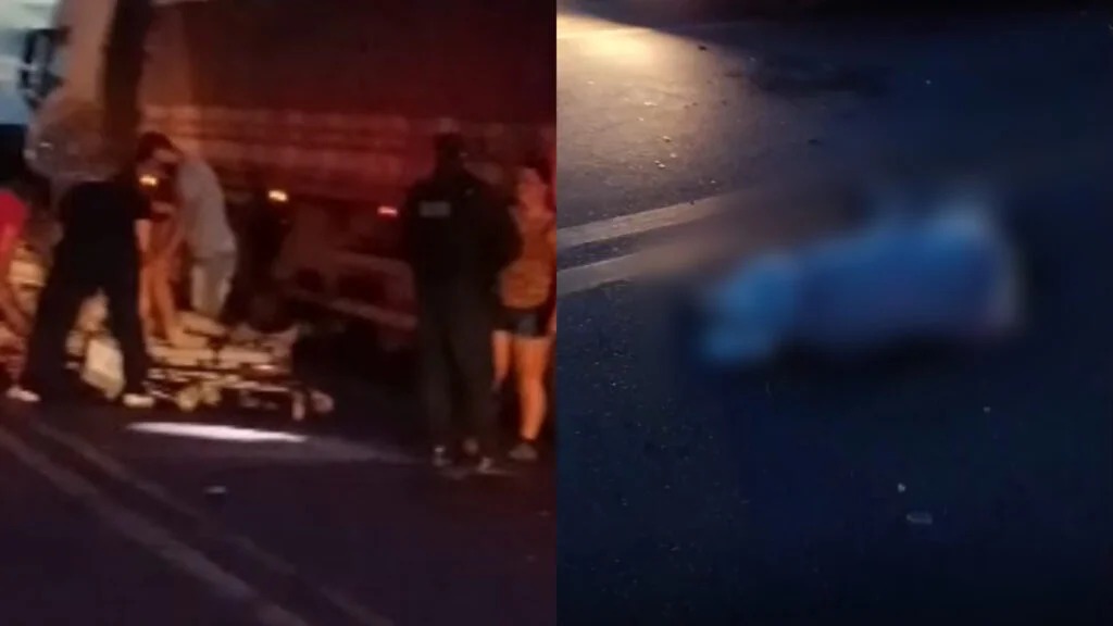 Imagem - Vídeo: mãe e filha morrem em colisão entre carro e motocicleta na BR-163, no Pará