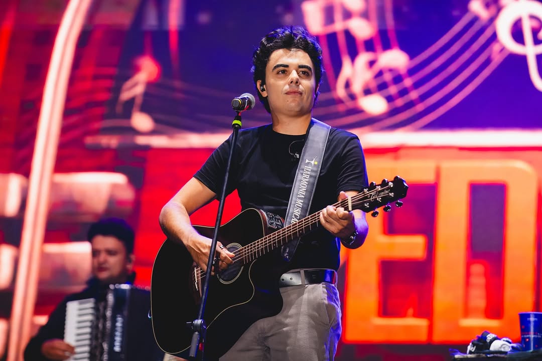 Imagem - Em estreia no Pará, Pedro Libe se emociona ao abrir show de Jorge e Mateus no Mangueirão