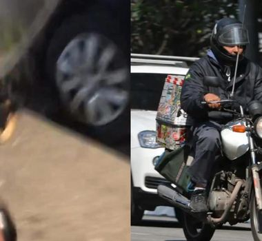 Imagem - Motoboy flagra cachorro 'escondido' que persegue quem passa de moto