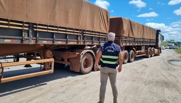 Carga avaliada em mais de R$ 100 mil foi interceptada em Marabá com nota fiscal irregular; destino real era o Maranhão, mas operação constava como interna no Pará.