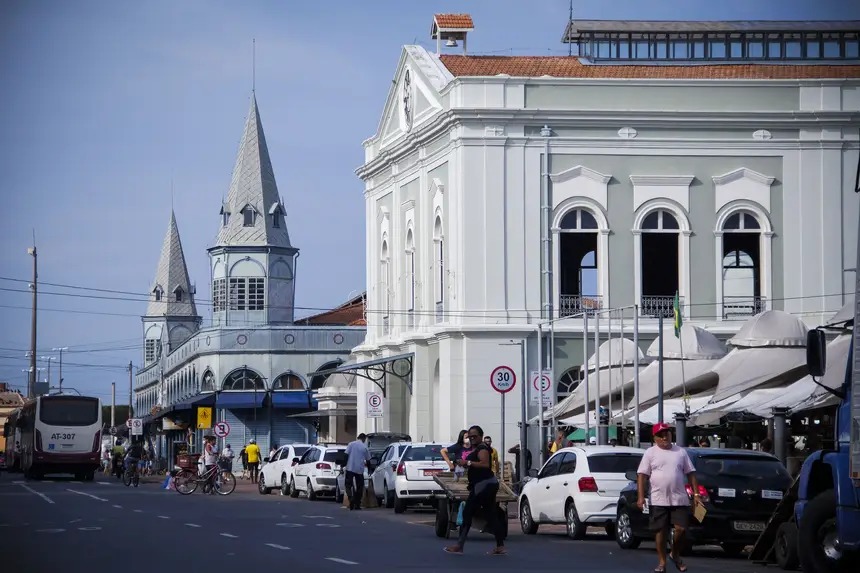 Mercado do Ver-o-Peso, em Belém.
