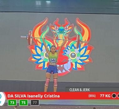 Imagem - Brasileira quebra recorde e conquista dois ouros no Mundial Sub-17 de levantamento de peso